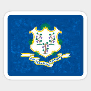 Flag of Connecticut Sticker